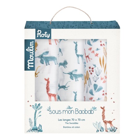 Moulin Roty muslin tekid