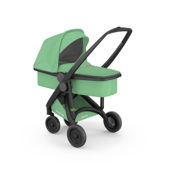 Greentom carrycot - black-mint