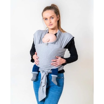 Stretchy wrap deluxe baby carrier