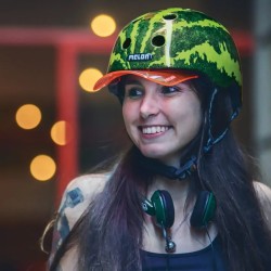 Melon helmet