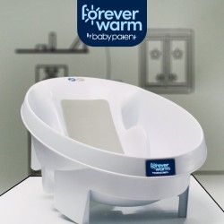 Warming baby bather