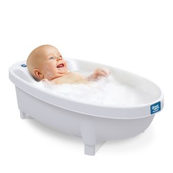 Warming baby bather
