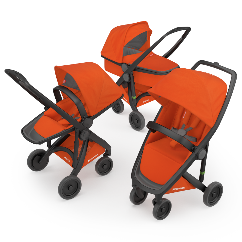 Greentom 3-1 - black-orange