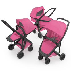 Greentom 3-1 - black-pink