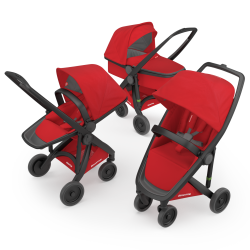 Greentom 3-1 - black-red