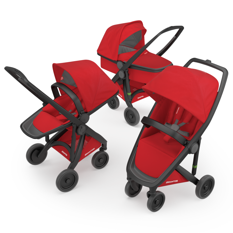 Greentom 3-1 - black-red