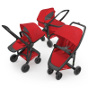 Greentom 3-1 - black-red