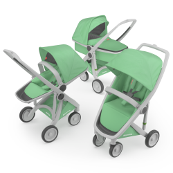 Greentom 3-1 - grey-mint