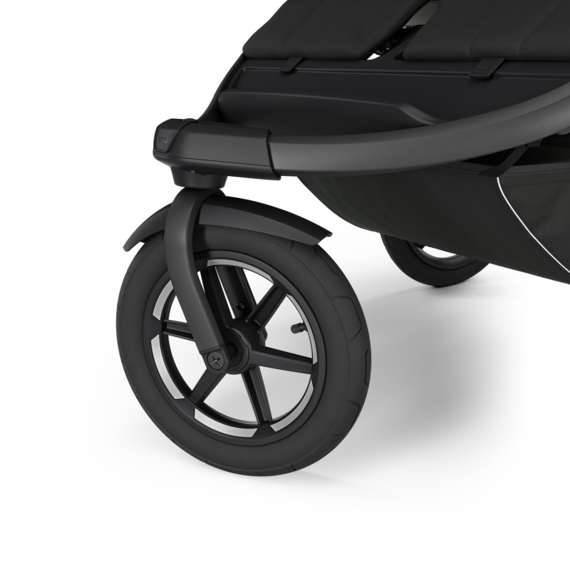 Double stroller 3 wheels best sale