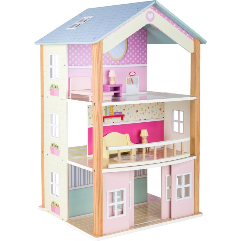 Small foot rotatable palace