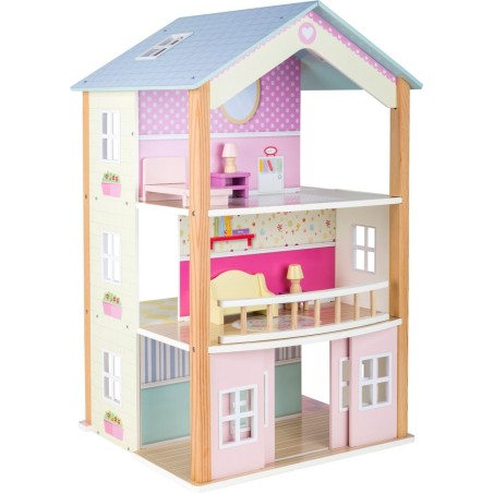 Small foot rotatable palace