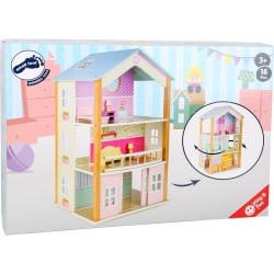 Small foot rotatable palace