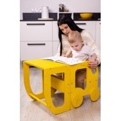 Montessori kitchen step stool