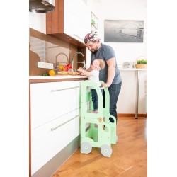 Montessori kitchen step stool