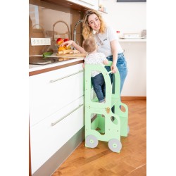 Montessori kitchen step stool