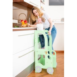 Montessori kitchen step stool