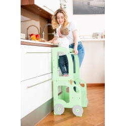 Montessori kitchen step stool