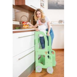 Montessori kitchen step stool