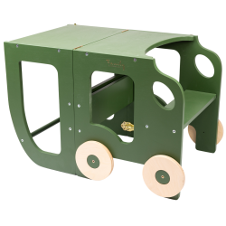 Montessori kitchen step stool