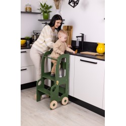 Montessori kitchen step stool