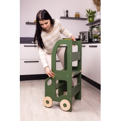 Montessori kitchen step stool