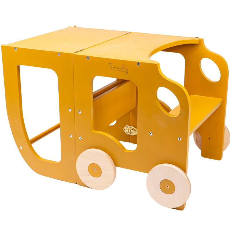 Montessori kitchen step stool