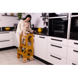Montessori kitchen step stool