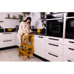 Montessori kitchen step stool