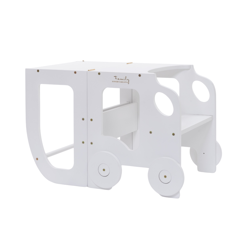 Montessori kitchen step stool