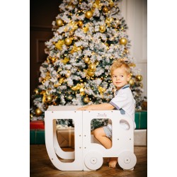 Montessori kitchen step stool