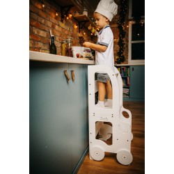 Montessori kitchen step stool