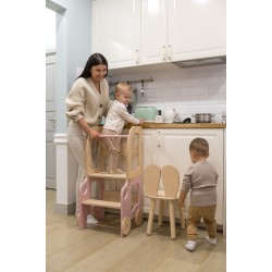 Montessori kitchen step stool