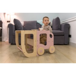 Montessori kitchen step stool