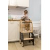 Montessori kitchen step stool