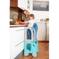 Montessori kitchen step stool