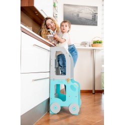 Montessori kitchen step stool