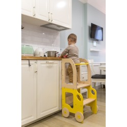 Montessori kitchen step stool
