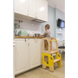 Montessori kitchen step stool