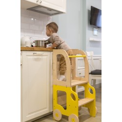 Montessori kitchen step stool