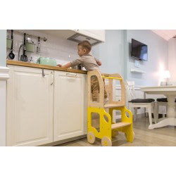 Montessori kitchen step stool