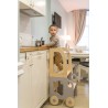 Montessori kitchen step stool
