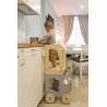Montessori kitchen step stool
