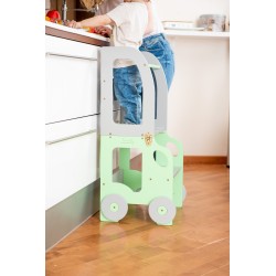 Montessori kitchen step stool