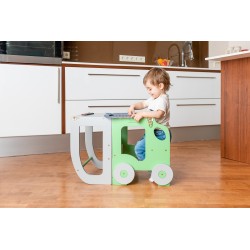 Montessori kitchen step stool