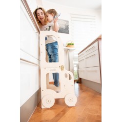 Montessori kitchen step stool
