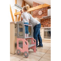 Montessori kitchen step stool