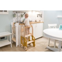 Montessori kitchen step stool