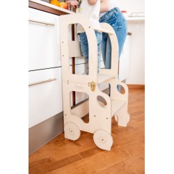 Montessori kitchen step stool