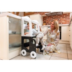 Montessori kitchen step stool