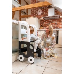 Montessori kitchen step stool